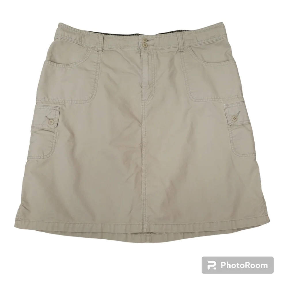 EDDIE BAUER Tan Skirt